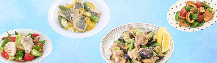 夏の糖質オフレシピ