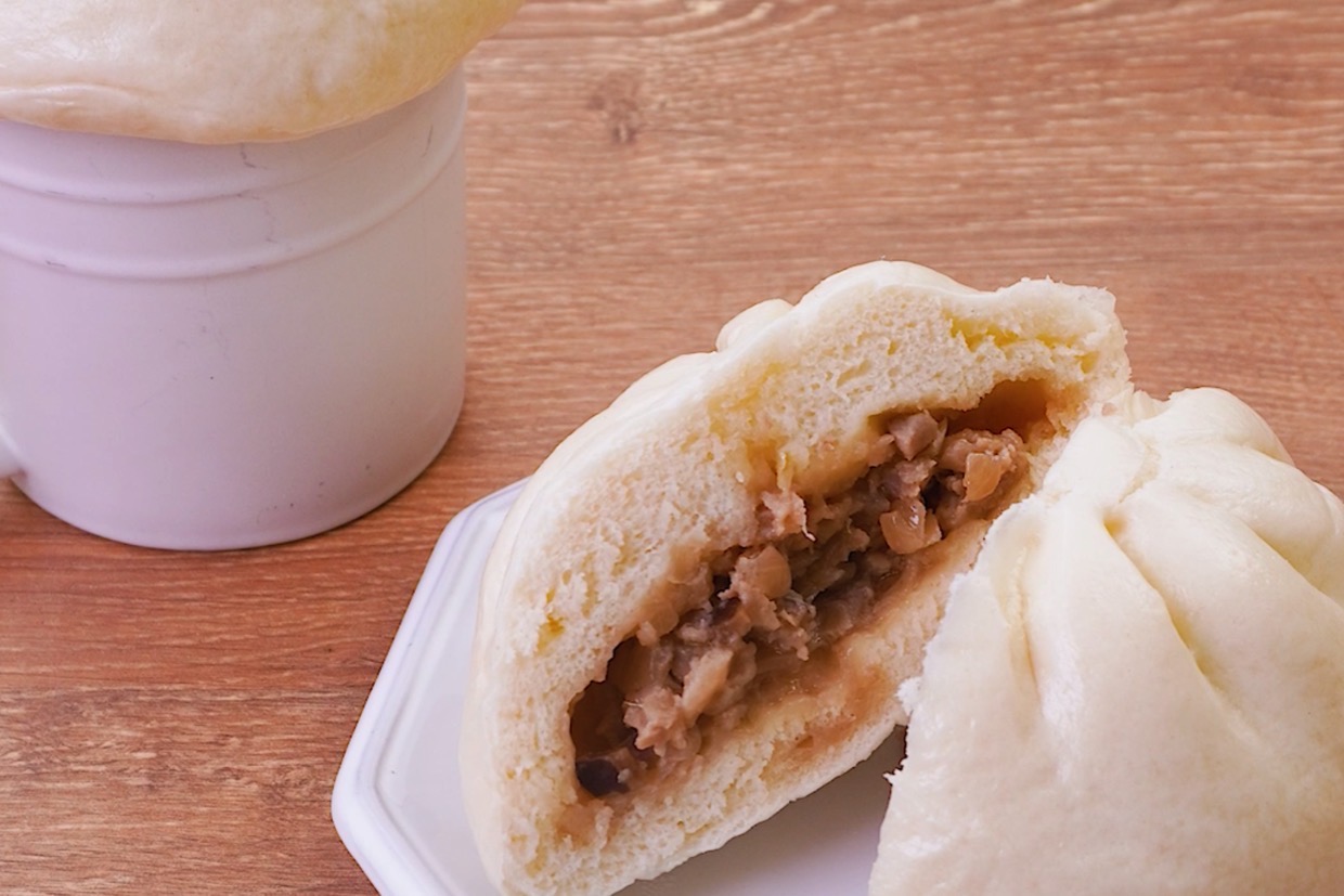冷めた肉まんもふわふわに？マグカップとレンジを使った肉まんの温め方