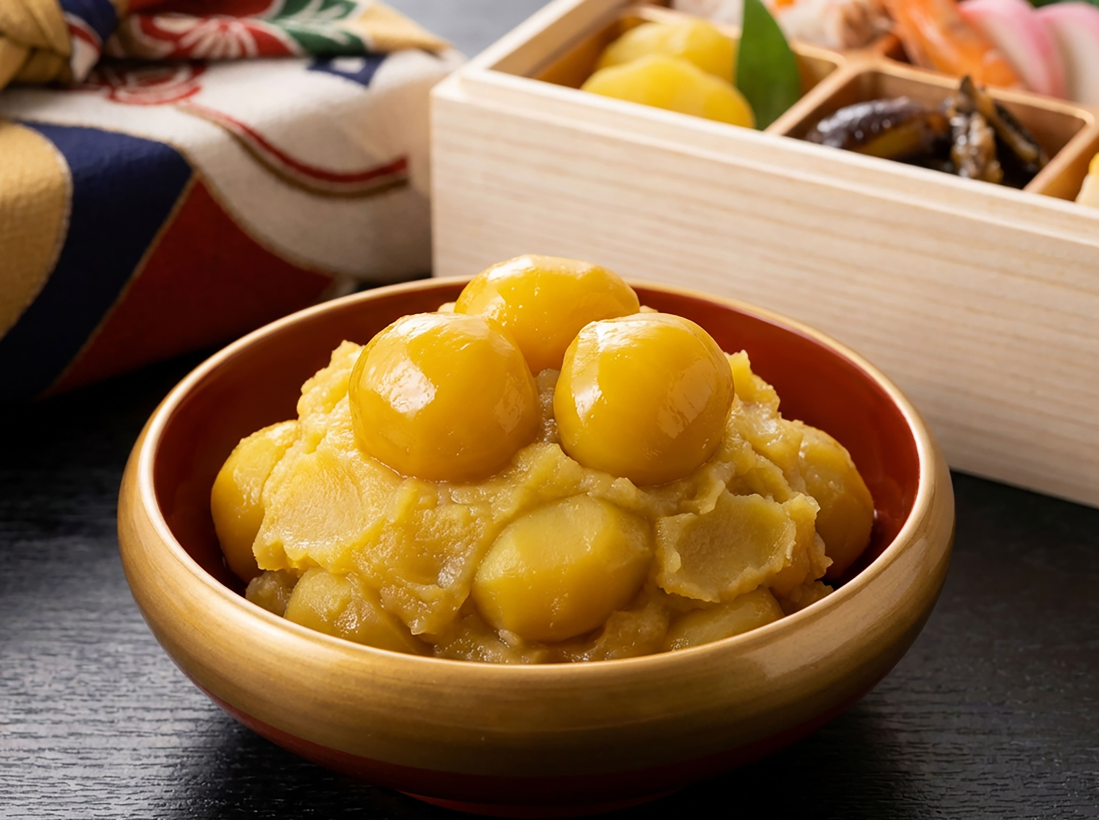 おせちの栗きんとんにはどんな意味がある？由来・作り方もご紹介