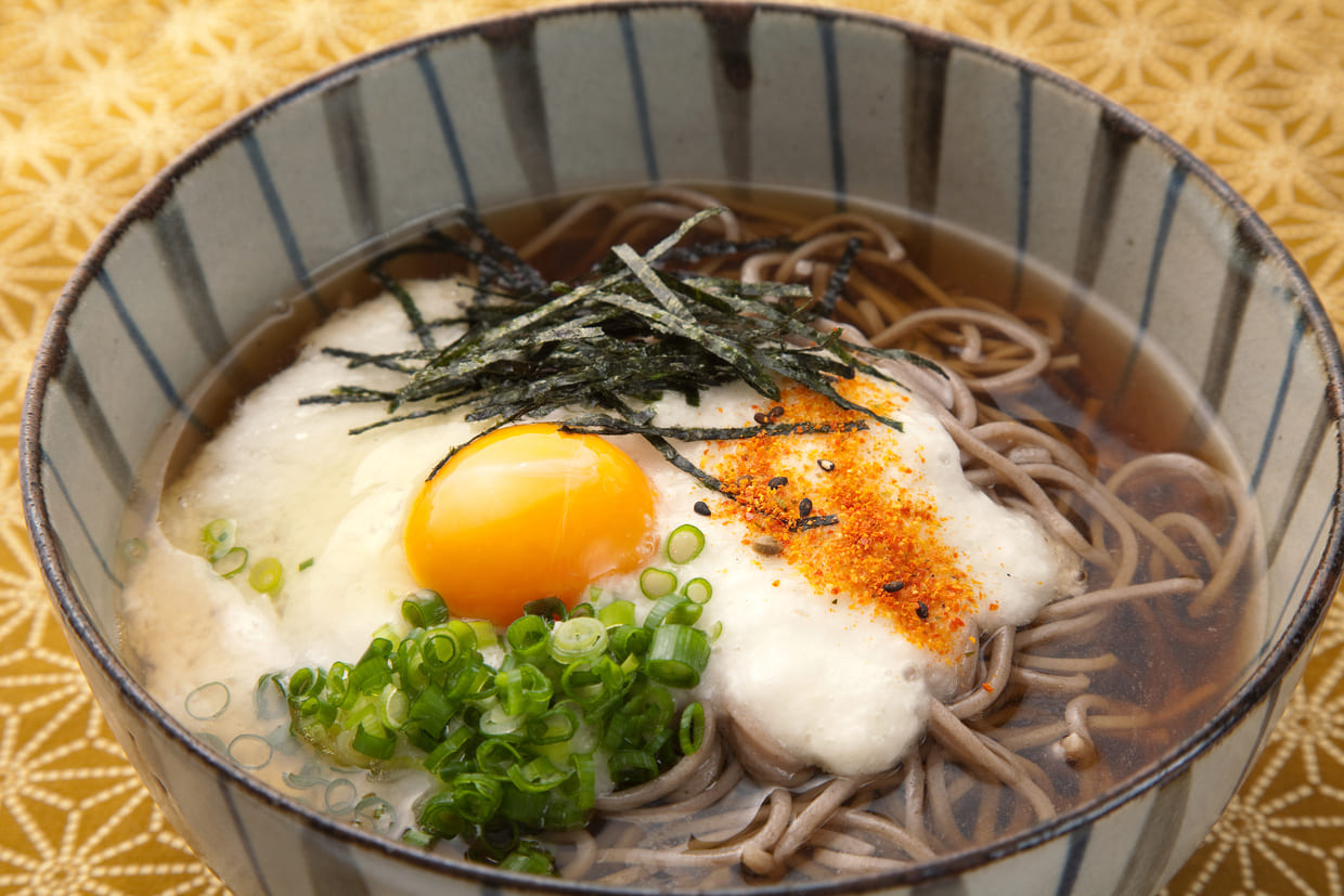 【月見そば】お好みの食べ方で♪人気レシピ5選