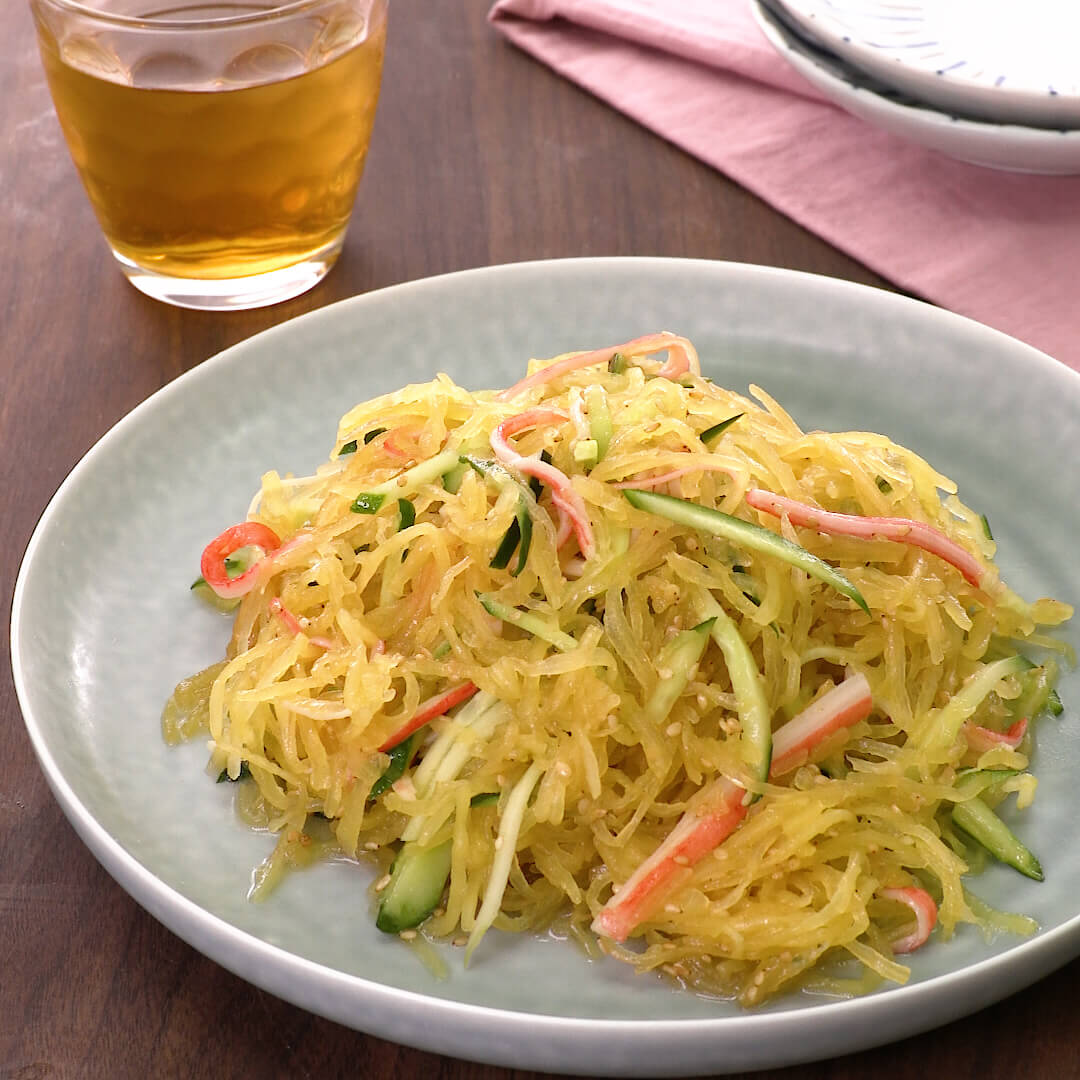 【そうめんかぼちゃの食べ方】そうめんうりのゆで方と人気レシピ