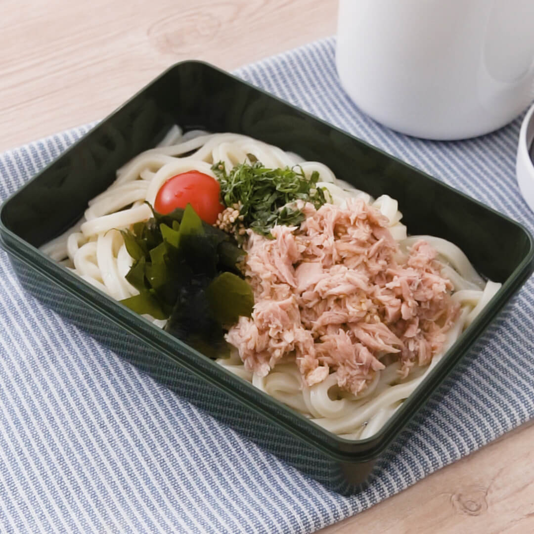 【うどん弁当】麺がくっつきにくいコツも紹介！人気レシピ11選