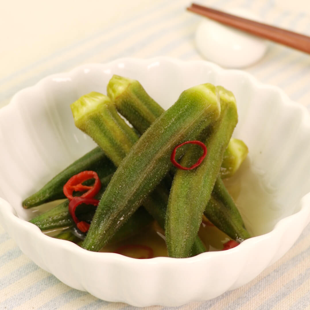 【オクラの漬物・お浸し】人気レシピ12選!ご飯のお供に♪