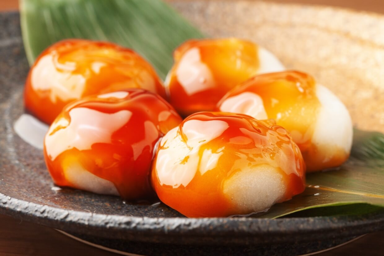 【白玉デザートの人気レシピ】つるんともちもち！絶品アレンジ34選