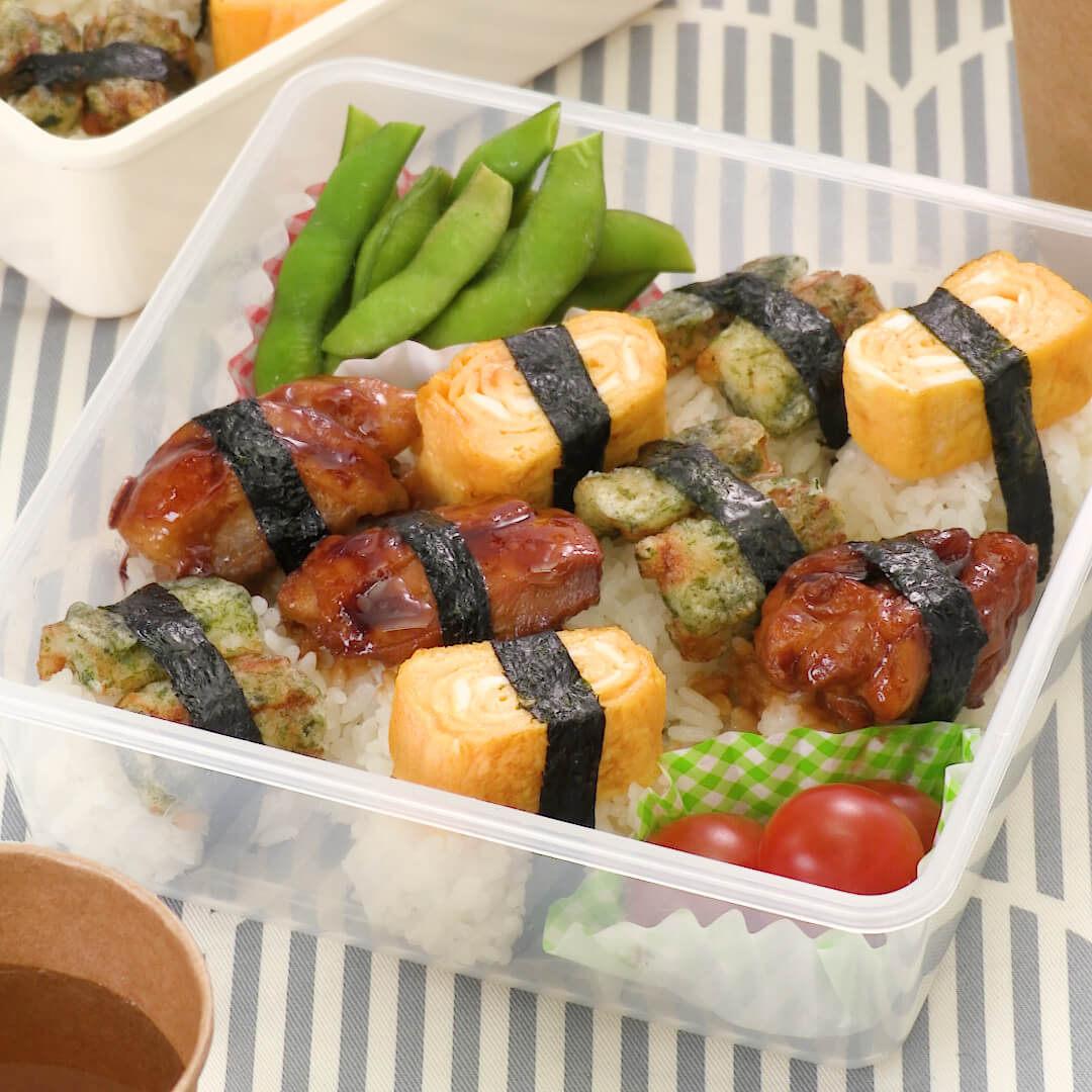人気の「おにぎり弁当」30選！おかずやおにぎりのレシピをご紹介