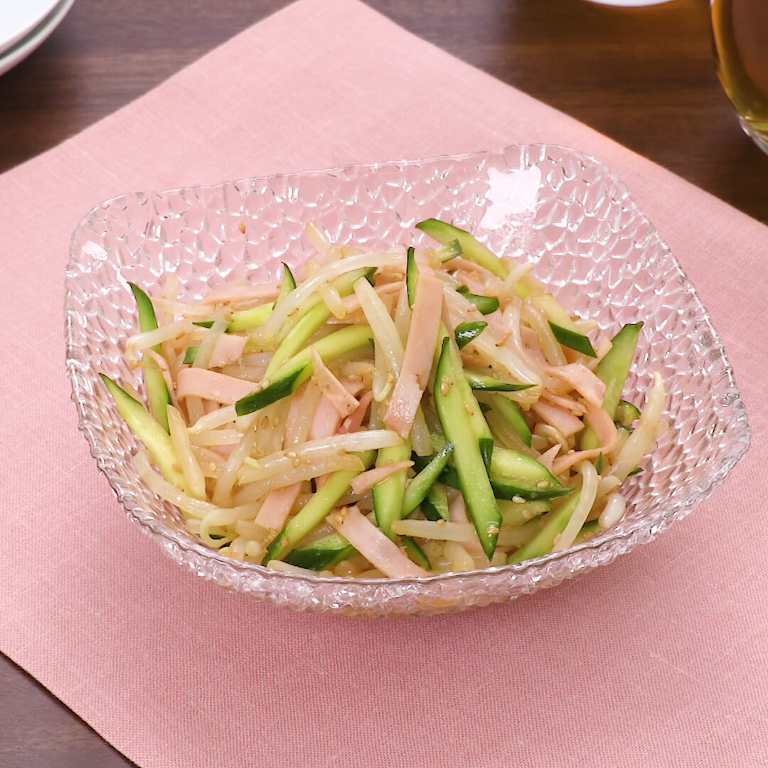 【もやしサラダ20選】レンジで簡単！10分以内に作れる時短レシピ