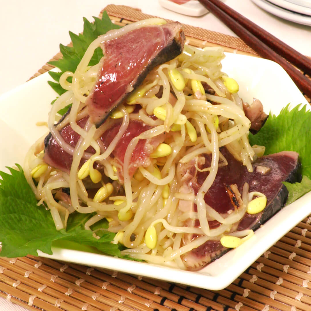 【豆もやしの人気レシピ】レンジ調理も!簡単副菜から主食まで20選