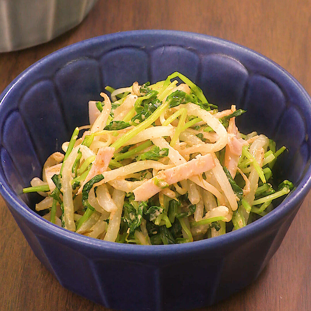 【豆苗】最短5分で作れる♪食卓が豊かになる副菜レシピ32選
