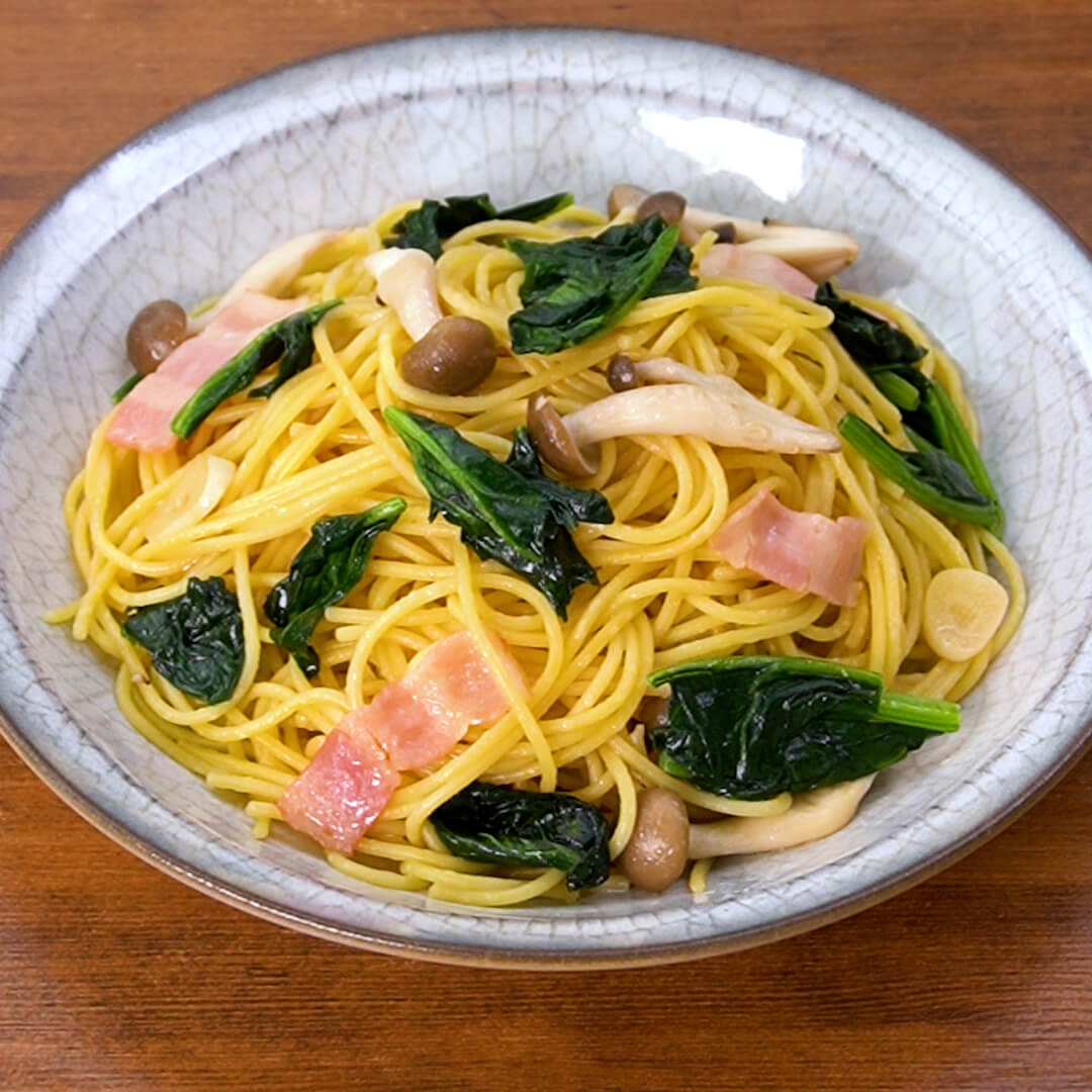 【ほうれん草パスタ】和風もクリームも！絶品人気レシピ25選