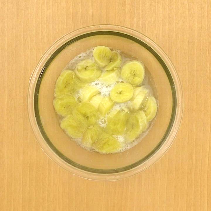 材料4つで作る！ バナナプリンのレシピ動画・作り方 | デリッシュキッチン