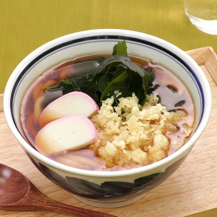 さっと作れる！ たぬきうどんのレシピ動画・作り方 | デリッシュキッチン