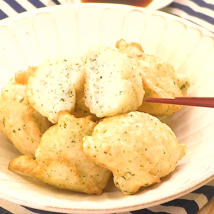 さっくりもちもち！ 山芋もち揚げのレシピ動画・作り方 | デリッシュ