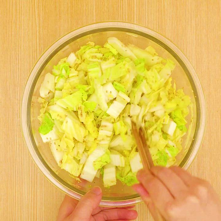 無限に食べられる！ やみつき白菜しょうがのレシピ動画・作り方