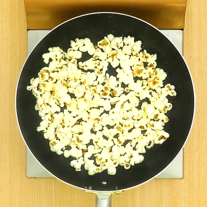 キャラメルみたい！ マシュマロポップコーンのレシピ動画・作り方 | デ