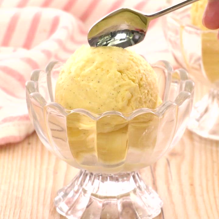 【確認用】アイスクリーム 作り方 濃厚フレッシュ♡ 基本のバニラアイスのレシピ動画・作り方 | デ