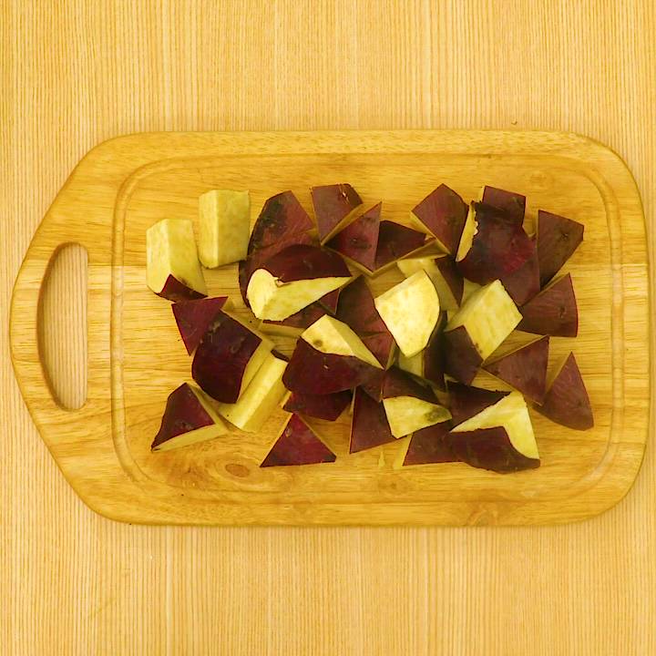 料理の基本！ さつまいもの乱切りのレシピ動画・作り方 | デリッシュ