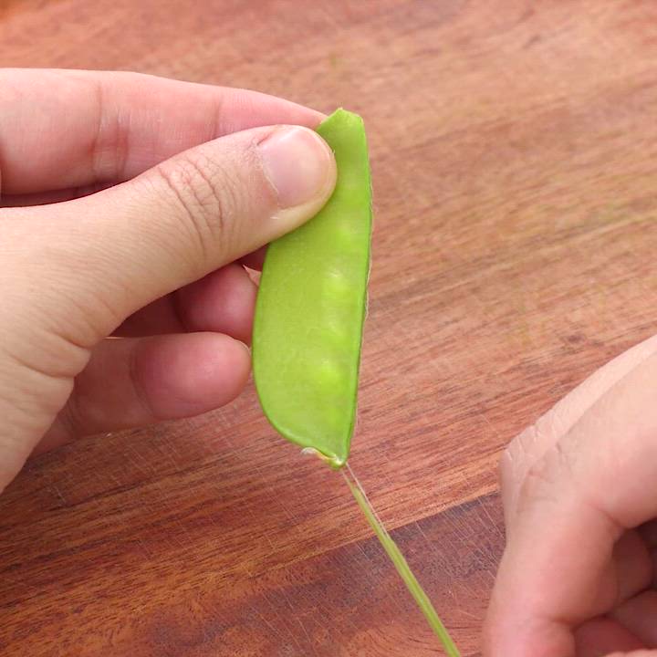 絹さやさんありがとうございます❣️ 料理の基本！ 絹さやの下処理のレシピ動画・作り方 | デリッシュキッチン