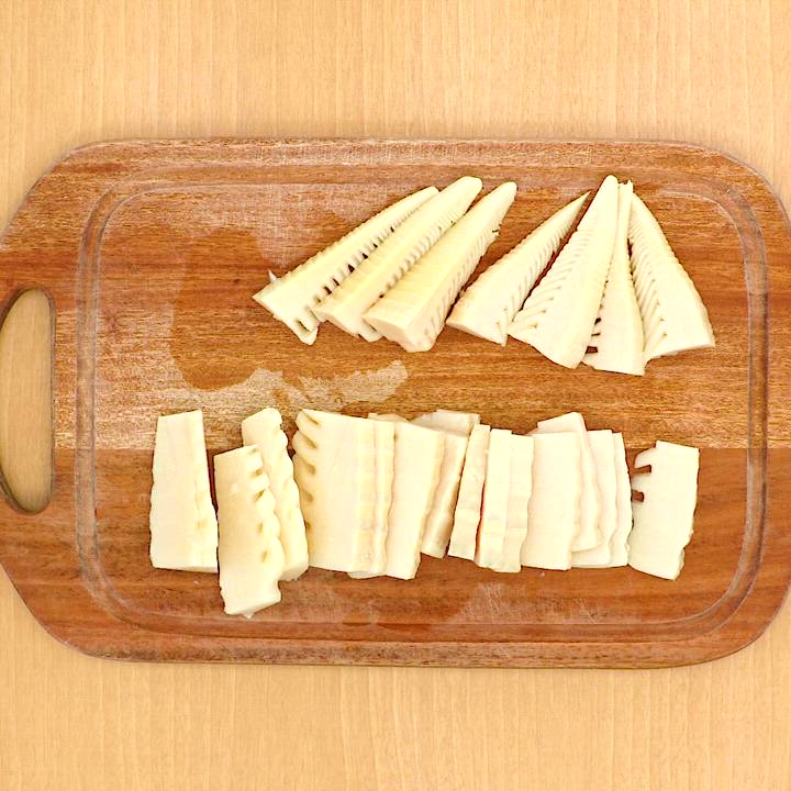 あったまるおかず♪ たけのこの鶏そぼろ煮のレシピ動画・作り方 | デ