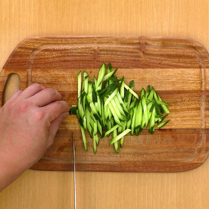 ほどよい酸味！ もやしとハムの中華サラダのレシピ動画・作り方 | デ