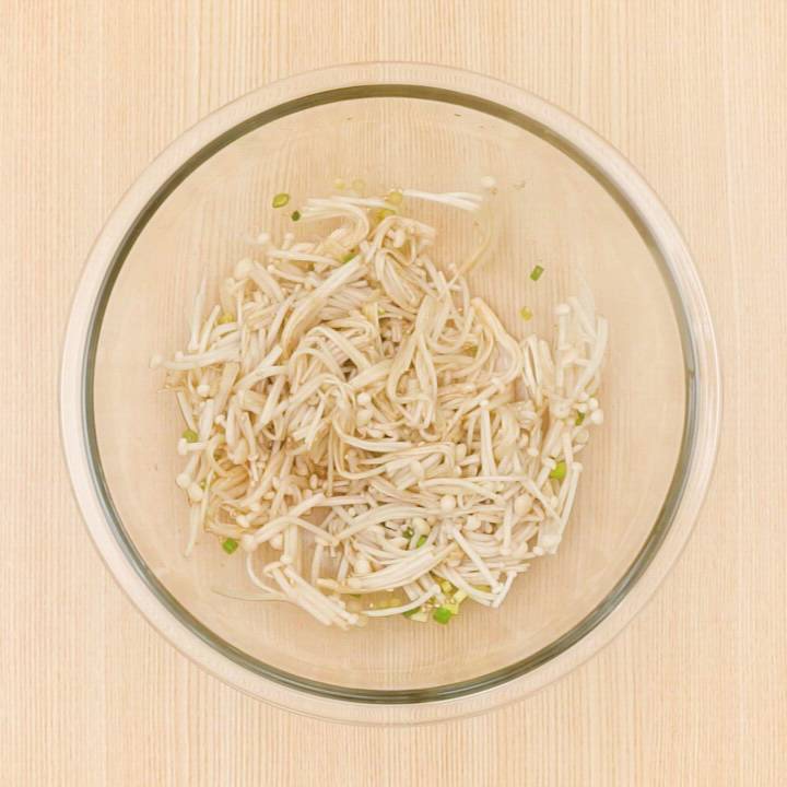 ごま油香る♪ えのきのねぎポン酢あえのレシピ動画・作り方 | デ