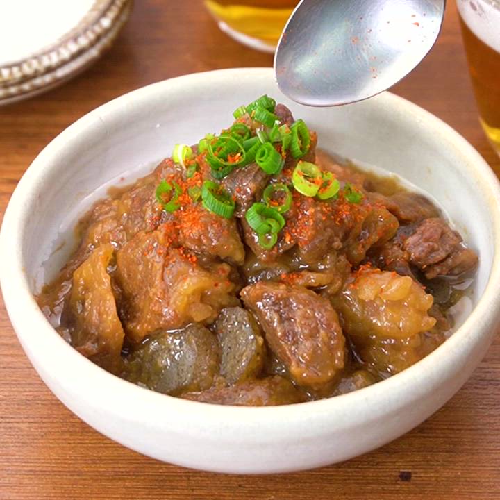 家庭で簡単に！牛すじのどて焼き風の作り方 | デリッシュキッチン