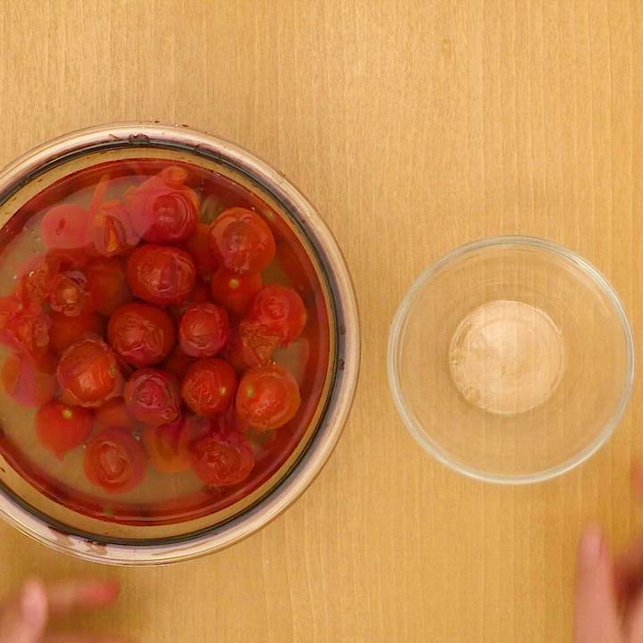 大量消費におすすめ！ ミニトマトで作るトマトソースのレシピ動画