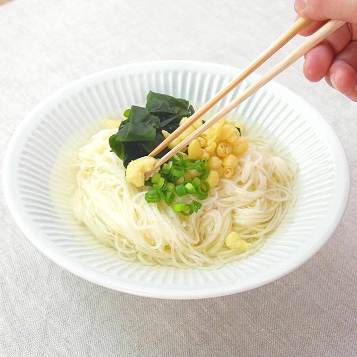 ひんやりおいしい♪ 白だし冷やしそうめんのレシピ動画・作り方 | デ