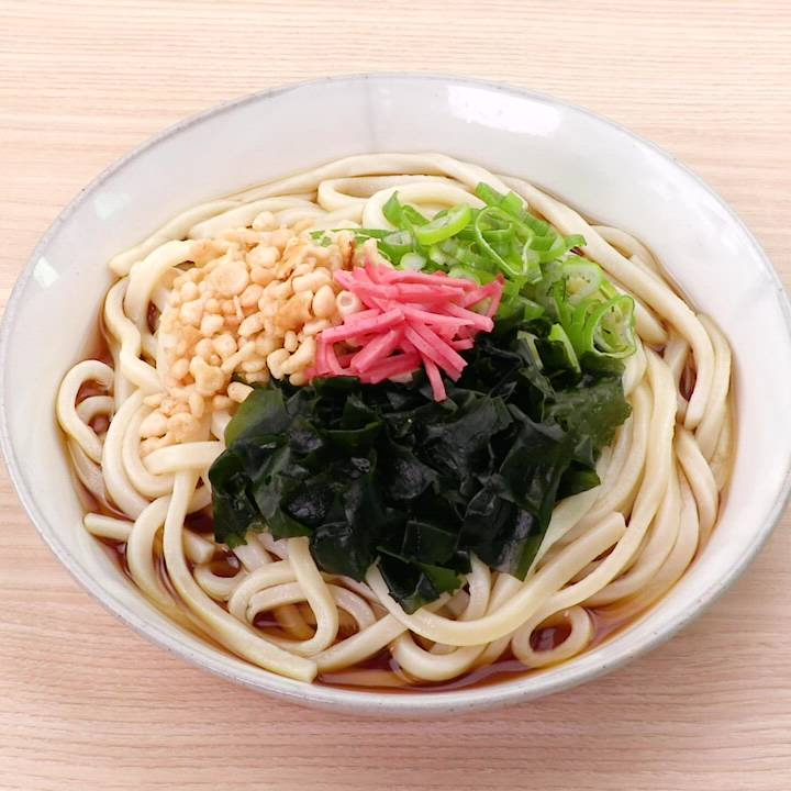 簡単おいしい♪ わかめのぶっかけうどんのレシピ動画・作り方 | デ