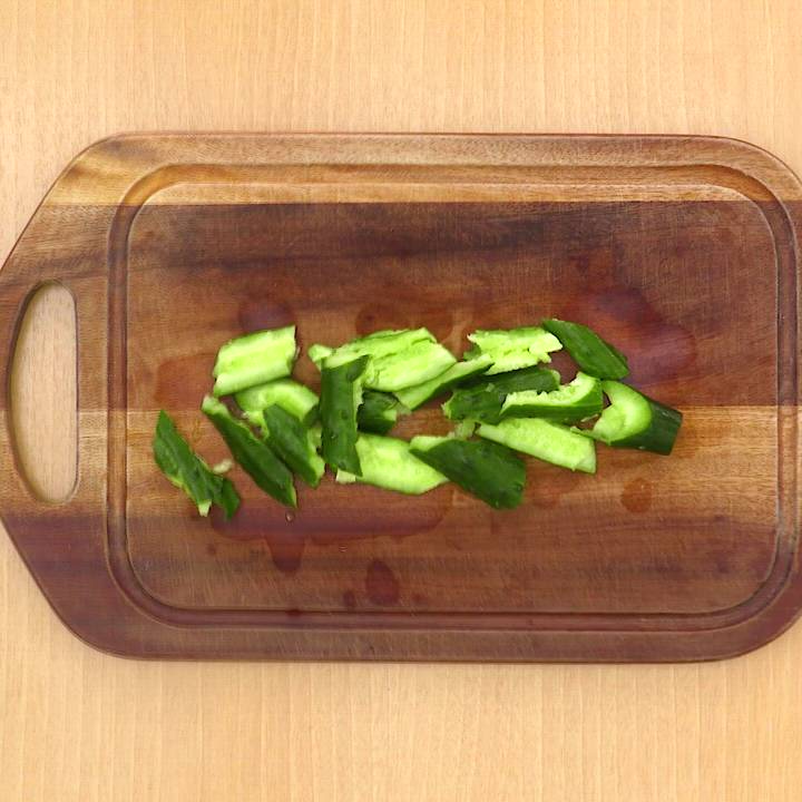 レンジで作る！ 冷凍ささみときゅうりの中華あえのレシピ動画・作り方