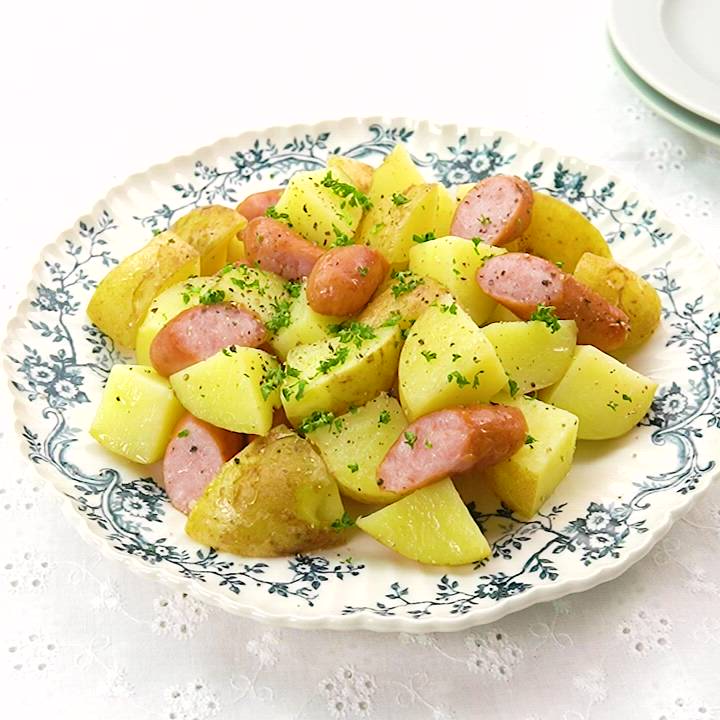 レンジで簡単♪ジャーマンポテト風【全レシピ管理栄養士監修】 | デ