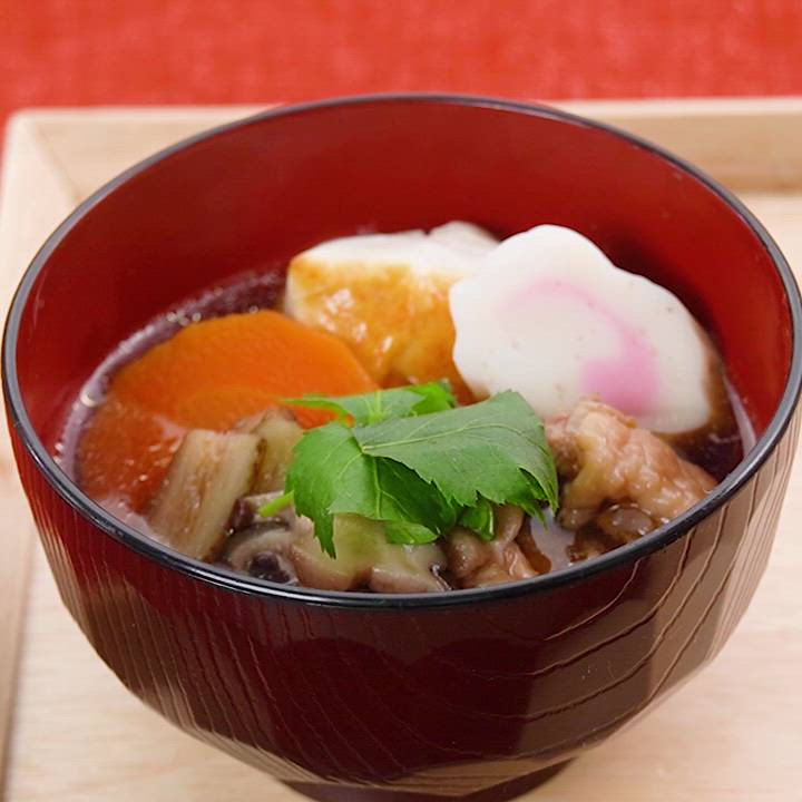 絶品！ 北海道風お雑煮のレシピ動画・作り方 | デリッシュキッチン