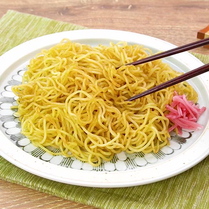 user_aed8ed66さま専用 究極でも美味しい！ 具なし焼きそばのレシピ動画・作り方 | デリッシュ